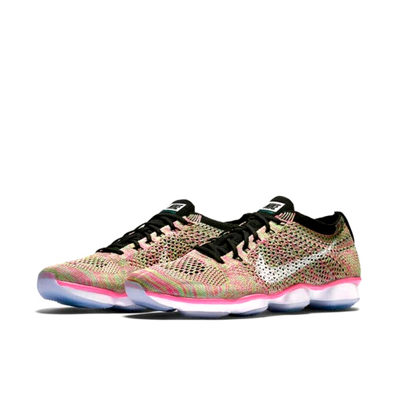 Nike Flyknit Zoom Agility 8 Black Hyper Pink - Picture 1 of 10